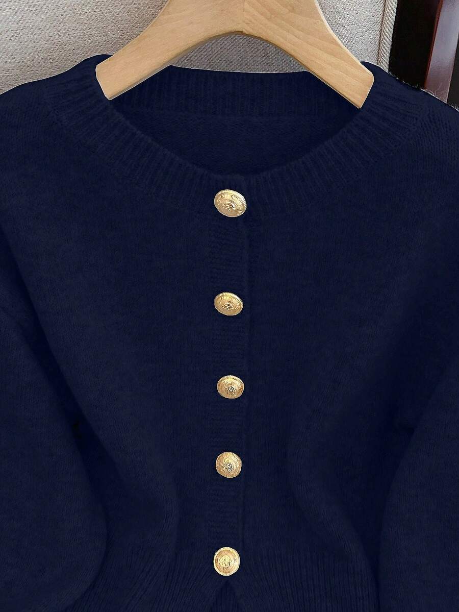 Cardigan minimaliste à boutonnage simple - Floorah