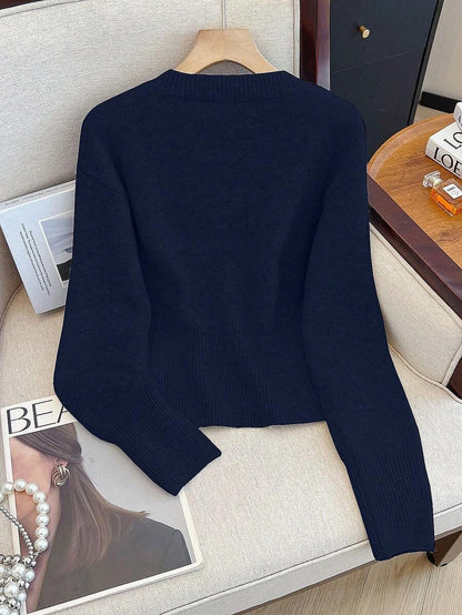 Cardigan minimaliste à boutonnage simple - Floorah