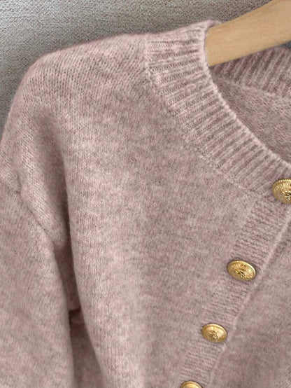 Cardigan minimaliste à boutonnage simple - Floorah