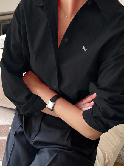 Chemise à manches longues décontractée - Floorah