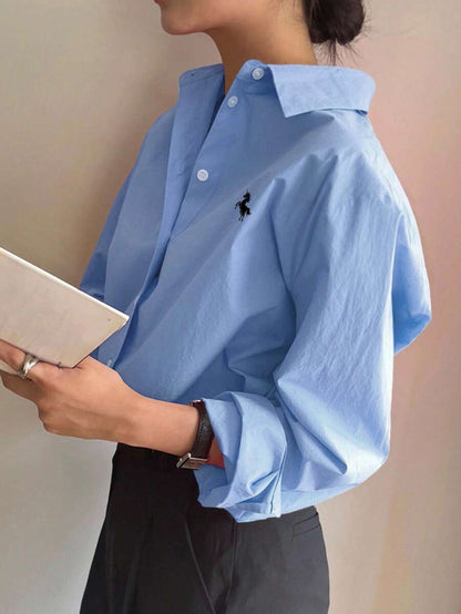 Chemise à manches longues décontractée - Floorah