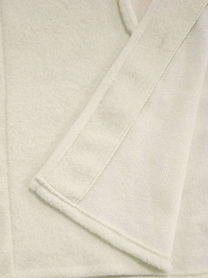 Manteau ample en mélange de laine à manches longues avec épaules tombantes - Floorah