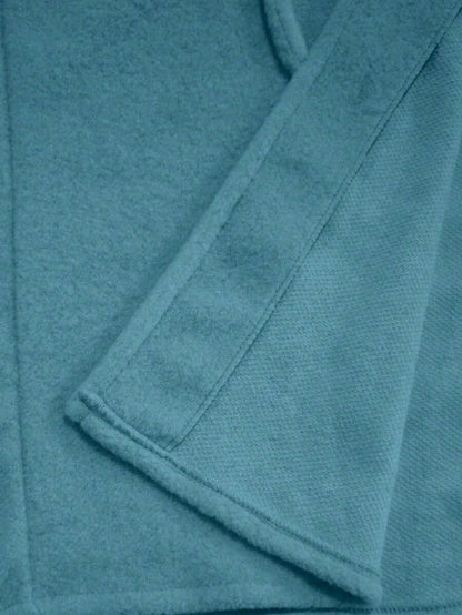 Manteau ample en mélange de laine à manches longues avec épaules tombantes - Floorah