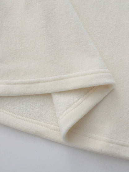 Pull à col rond épaissi et polyvalent, manches longues - Floorah