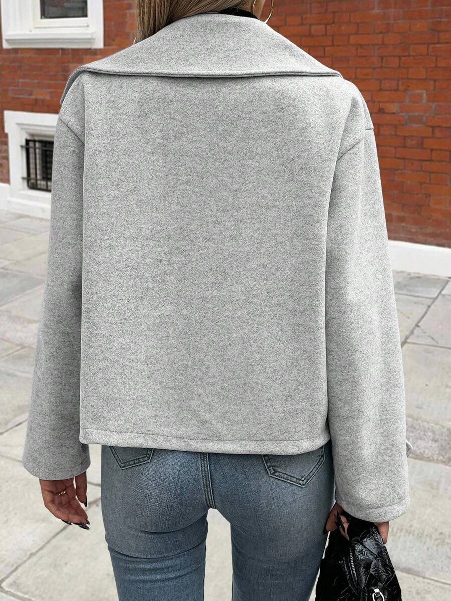 Aalyst Manteau long à manches longues - Floorah