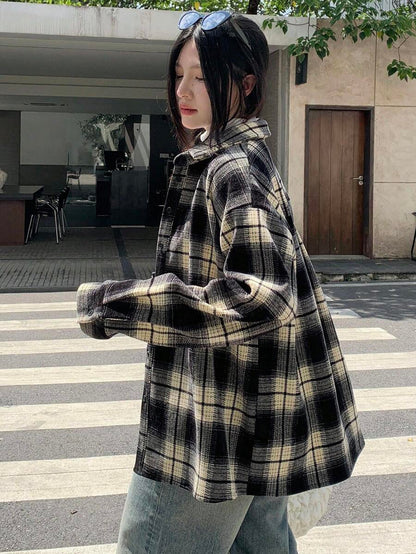 Chemise à manches longues décontractée - Floorah