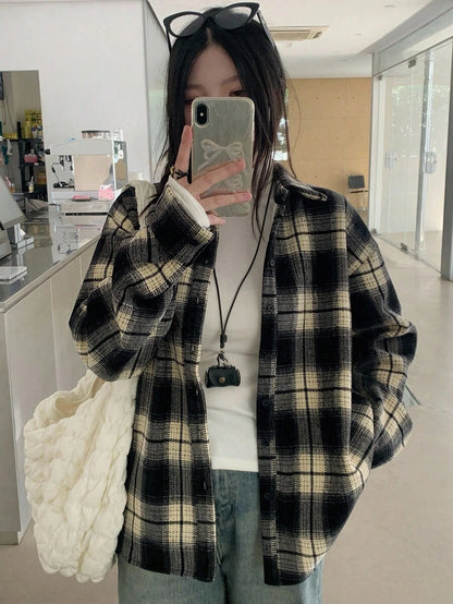 Chemise à manches longues décontractée - Floorah