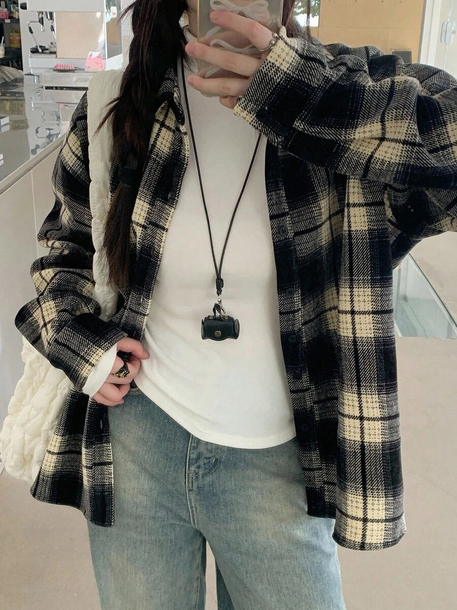 Chemise à manches longues décontractée - Floorah