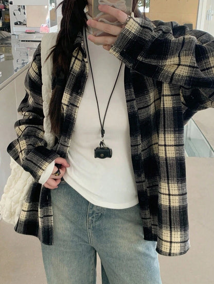 Chemise à manches longues décontractée - Floorah