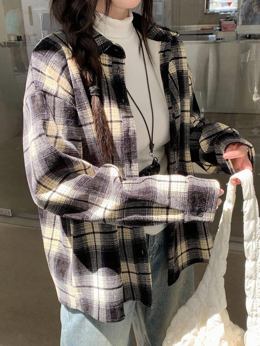 Chemise à manches longues décontractée - Floorah