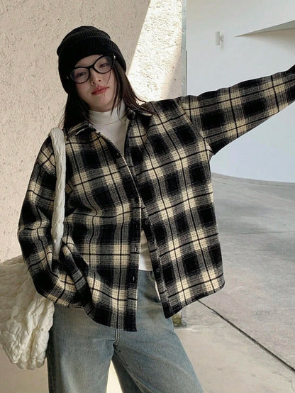 Chemise à manches longues décontractée - Floorah