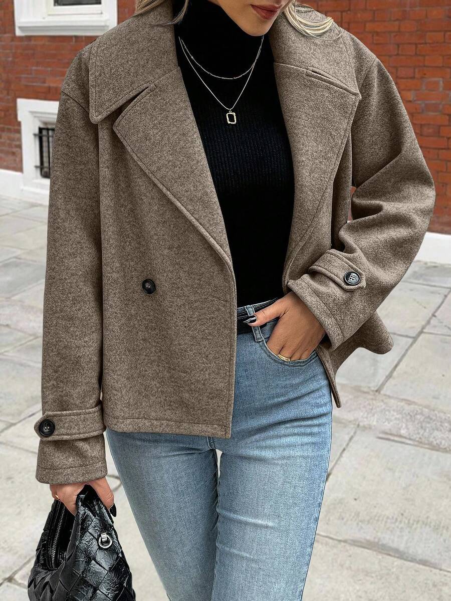 Aalyst Manteau long à manches longues - Floorah