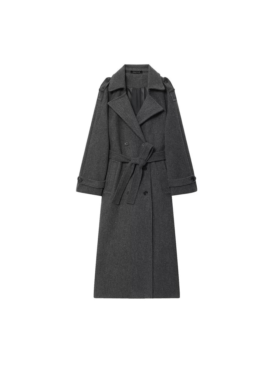 Seelio Nouveau manteau coupe-vent à double boutonnage classique - Floorah