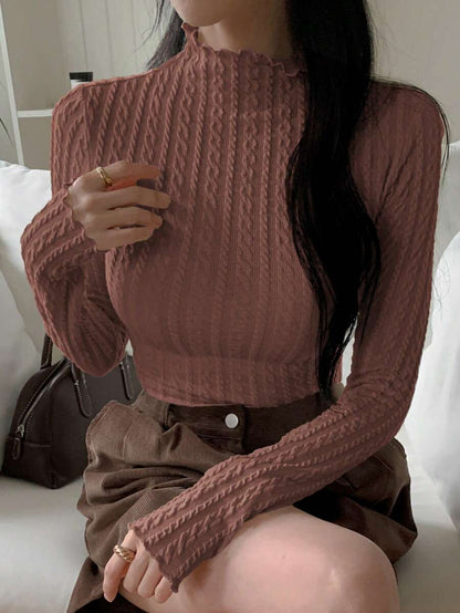 Nouveau Top à col montant - Floorah