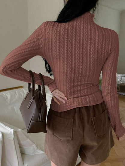 Nouveau Top à col montant - Floorah