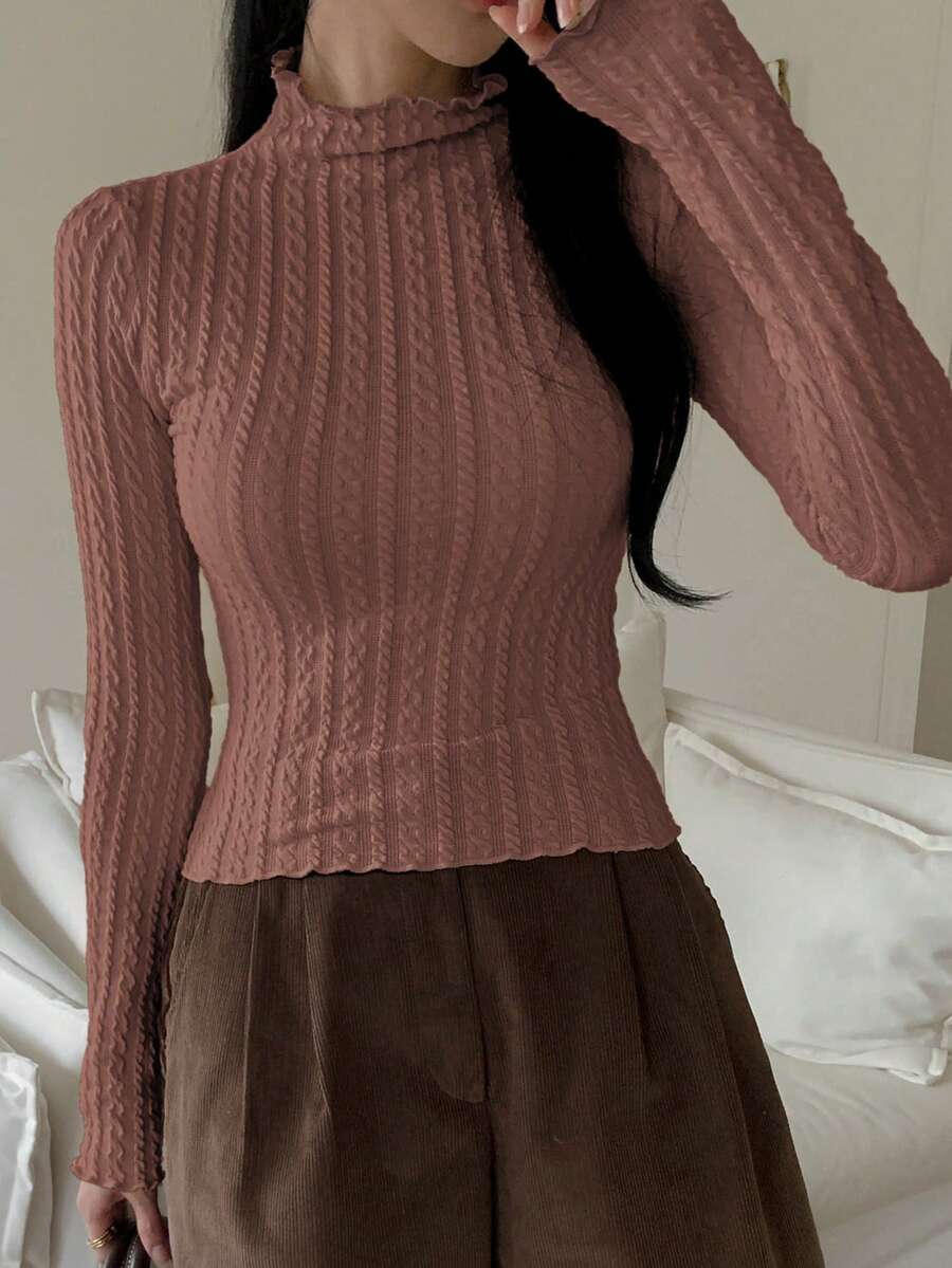 Nouveau Top à col montant - Floorah