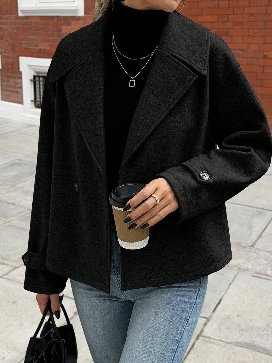 Aalyst Manteau long à manches longues - Floorah