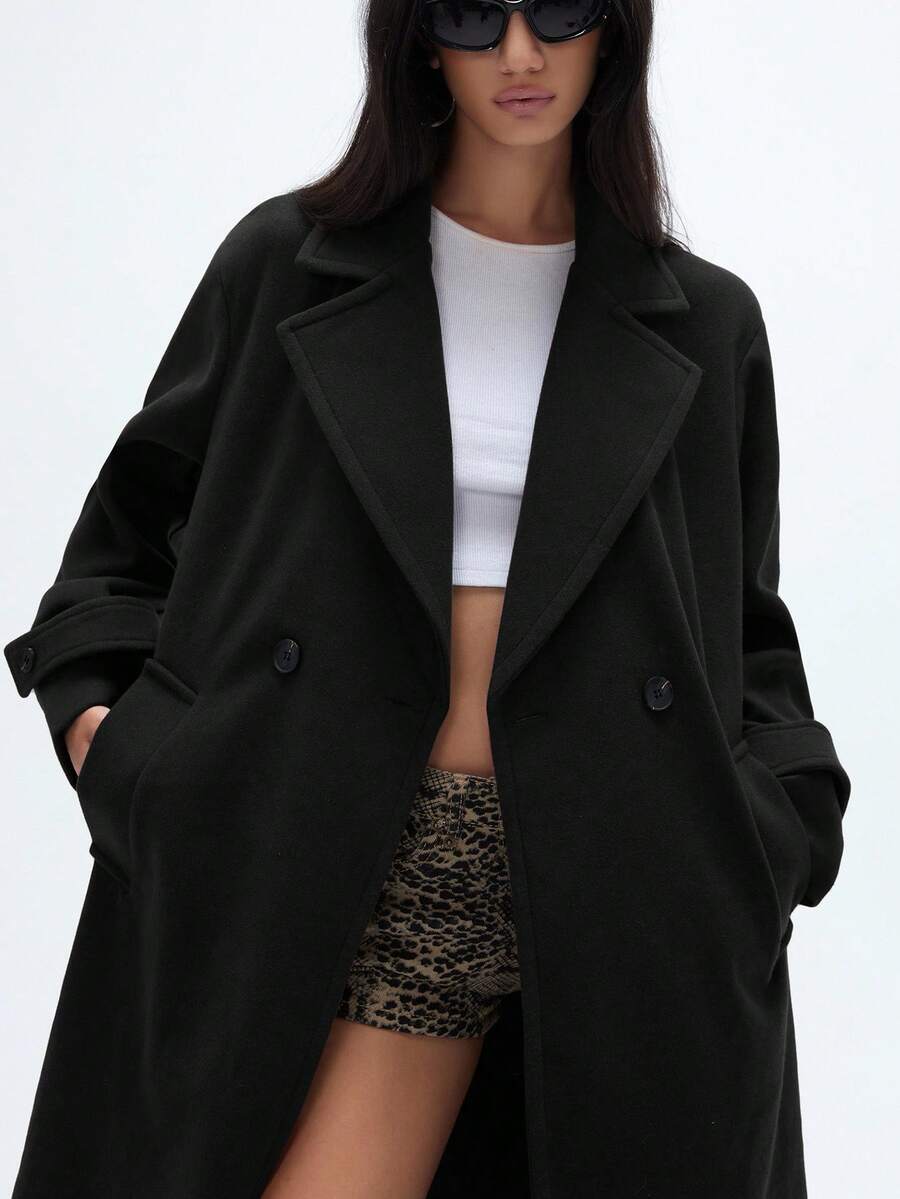 Aveloria Affinna Manteau ample et doux en laine - Floorah