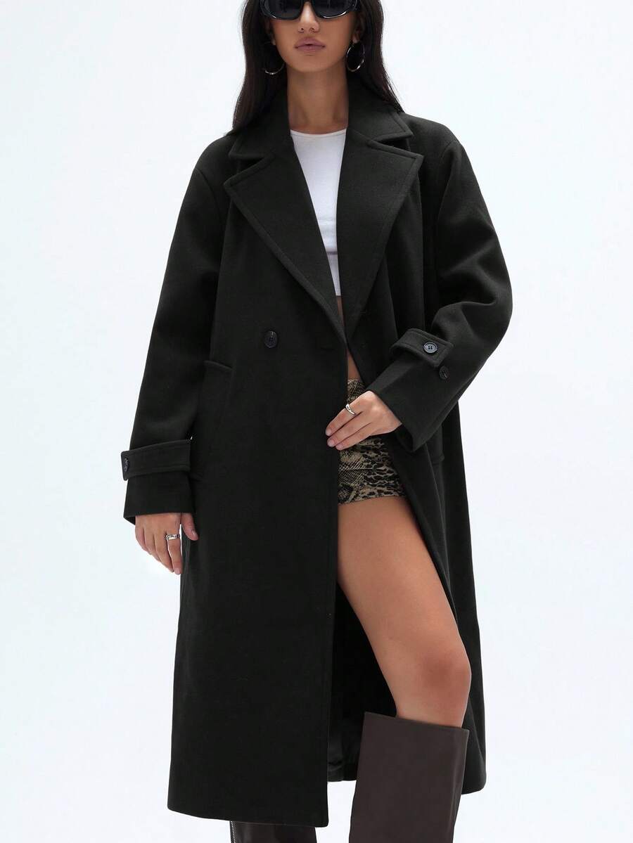 Aveloria Affinna Manteau ample et doux en laine - Floorah