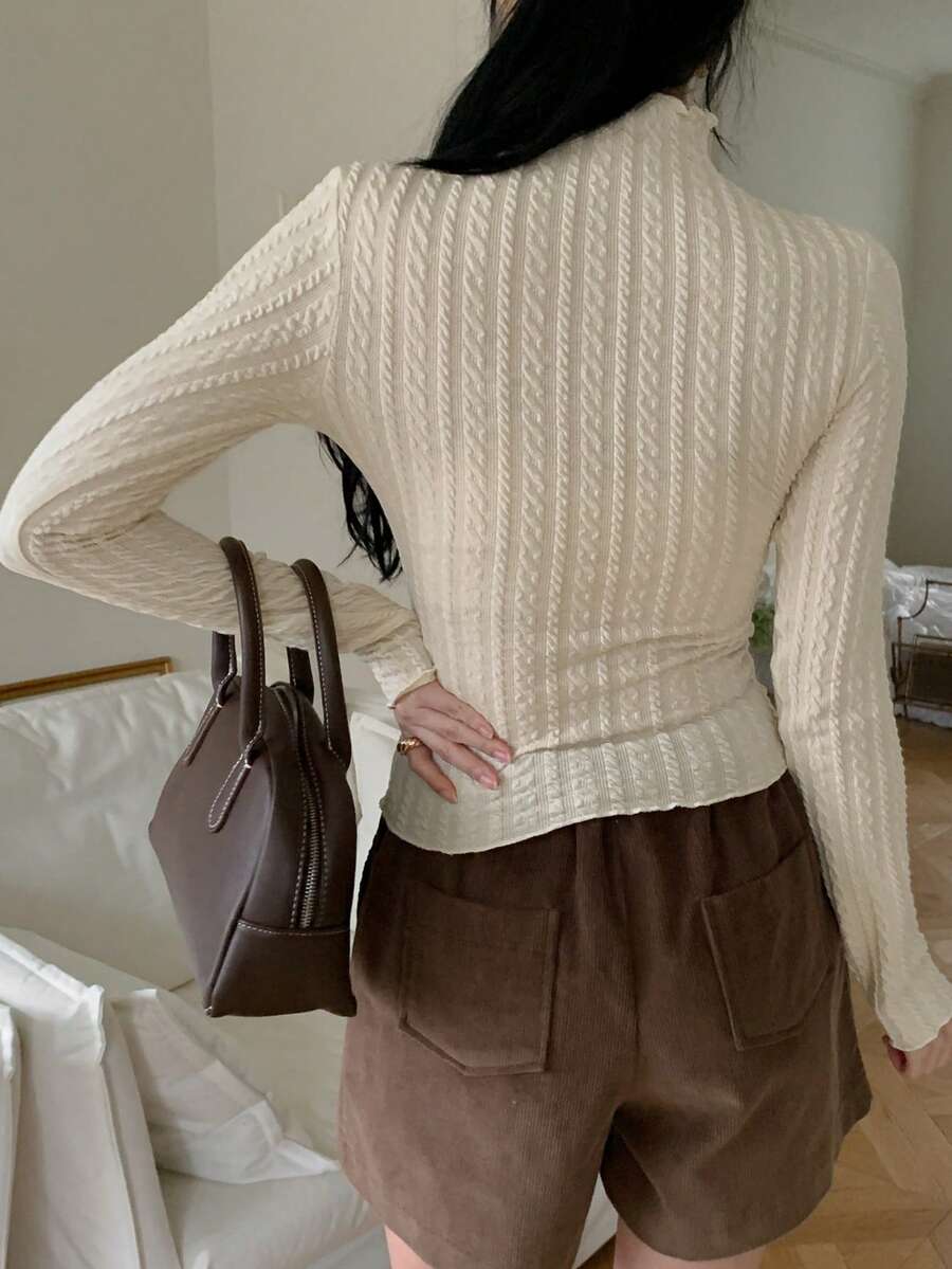 Nouveau Top à col montant - Floorah