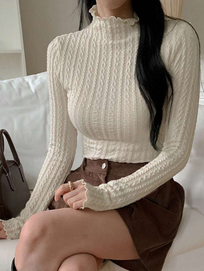 Nouveau Top à col montant - Floorah