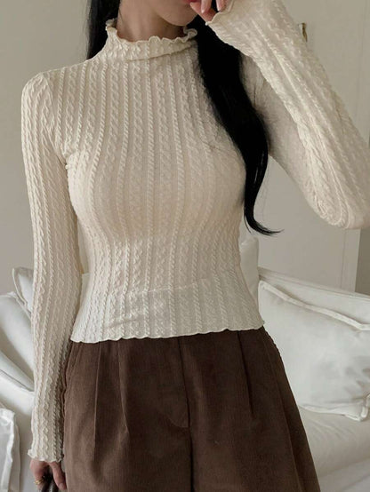 Nouveau Top à col montant - Floorah