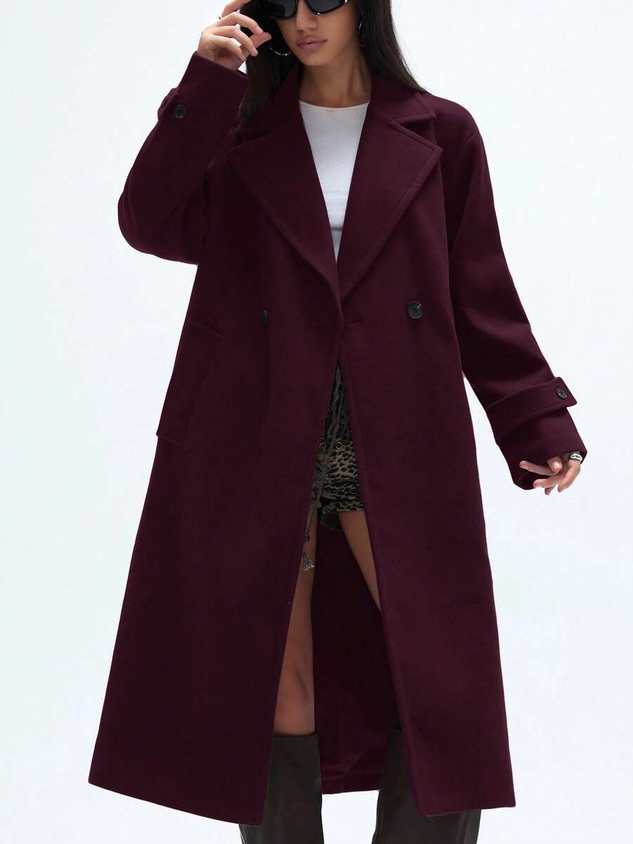 Aveloria Affinna Manteau ample et doux en laine - Floorah