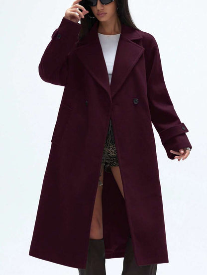 Aveloria Affinna Manteau ample et doux en laine - Floorah