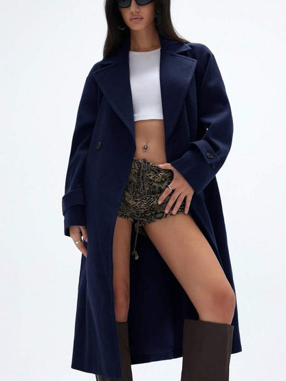 Aveloria Affinna Manteau ample et doux en laine - Floorah