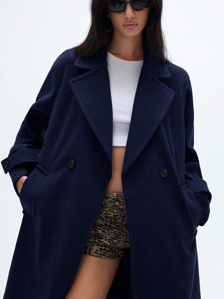 Aveloria Affinna Manteau ample et doux en laine - Floorah