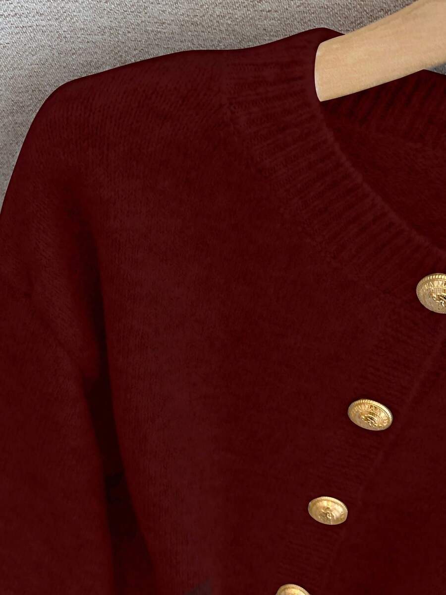 Cardigan minimaliste à boutonnage simple - Floorah