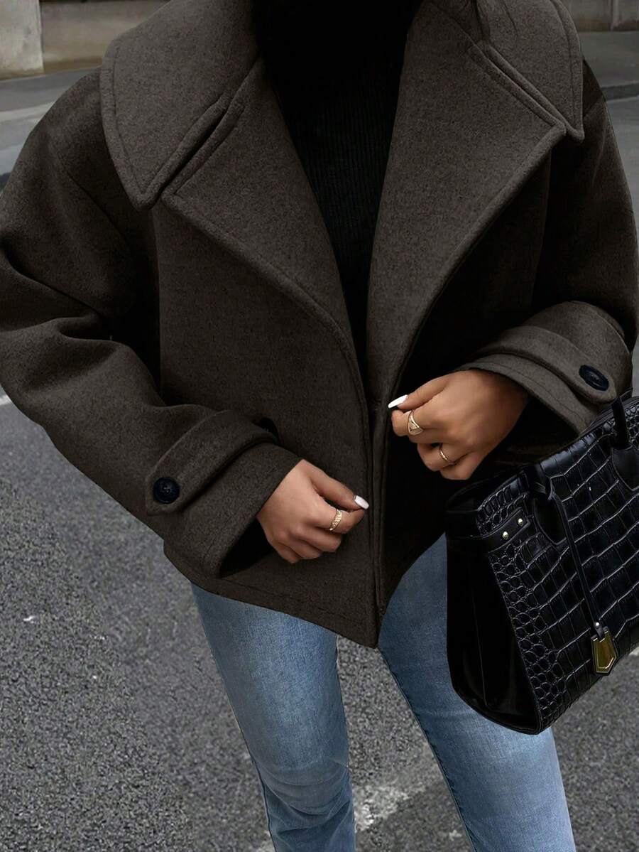 Aalyst Manteau long à manches longues - Floorah