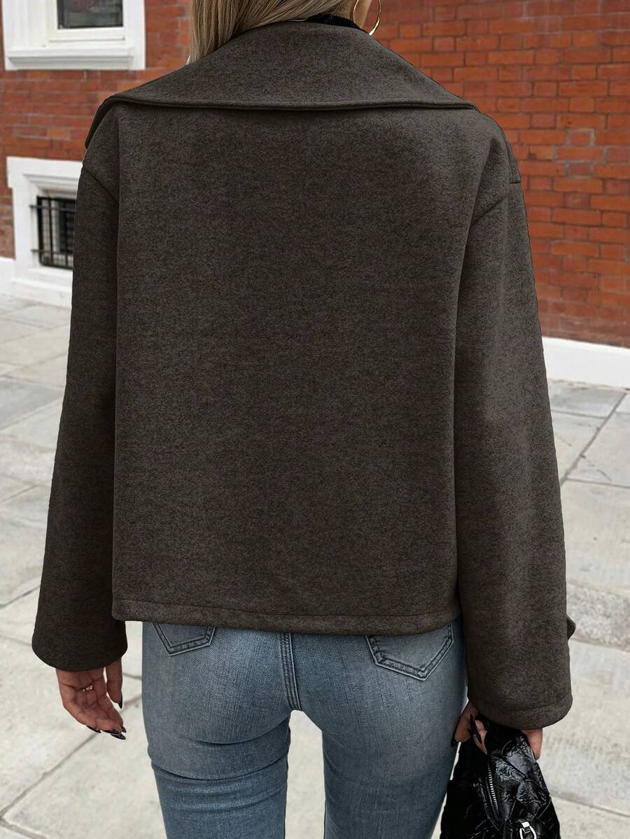 Aalyst Manteau long à manches longues - Floorah