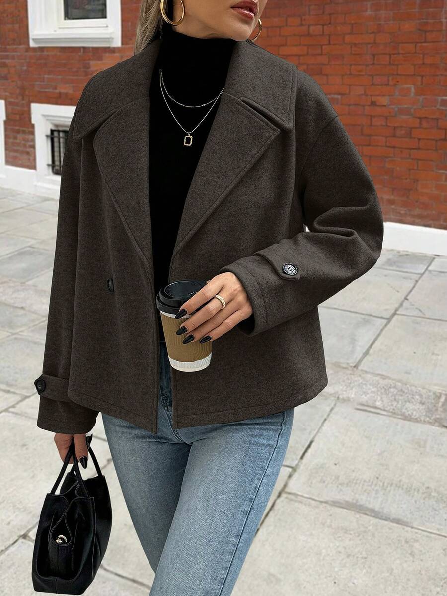 Aalyst Manteau long à manches longues - Floorah