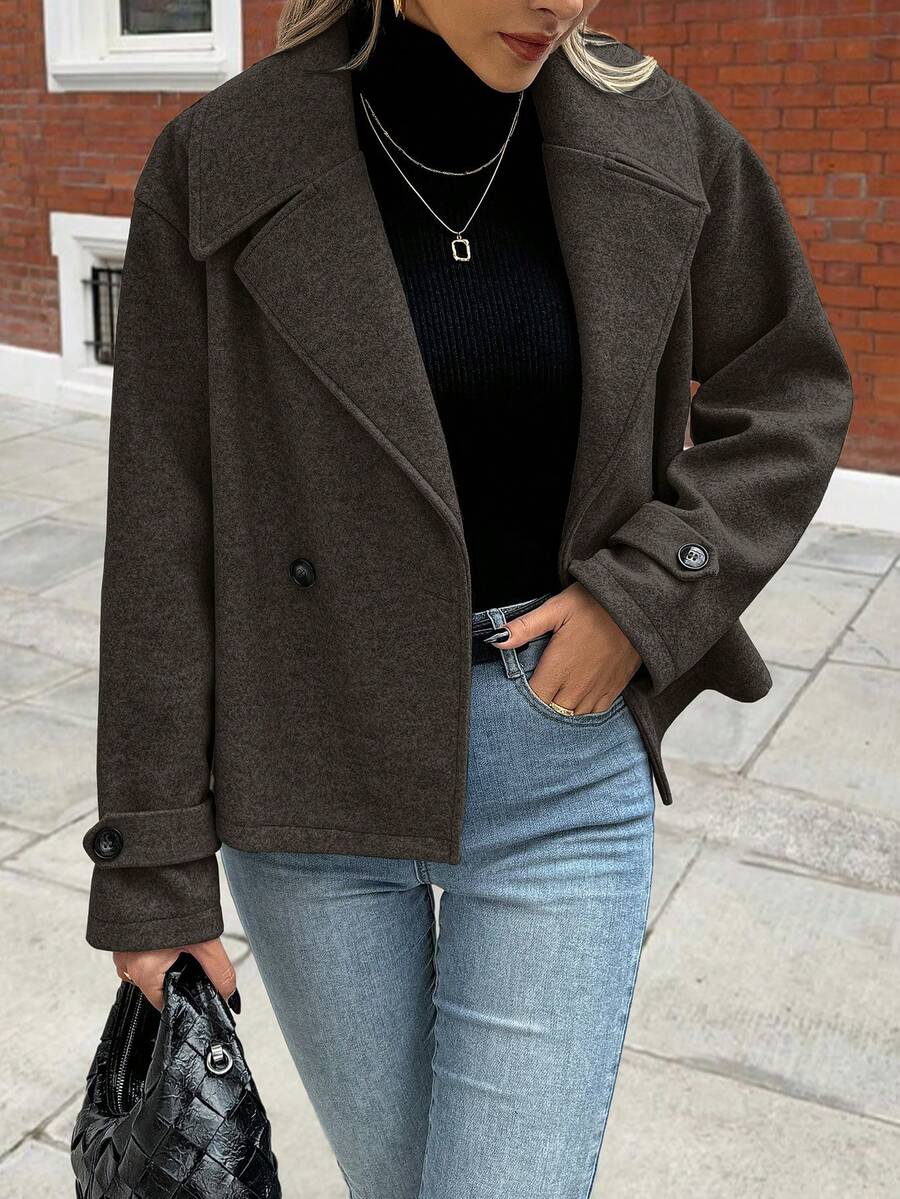 Aalyst Manteau long à manches longues - Floorah