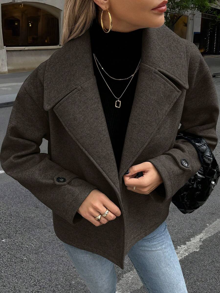 Aalyst Manteau long à manches longues - Floorah