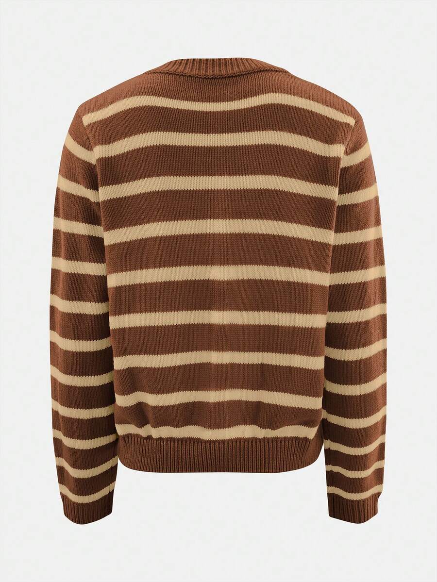 Cardigan vintage à boutonnage simple - Floorah