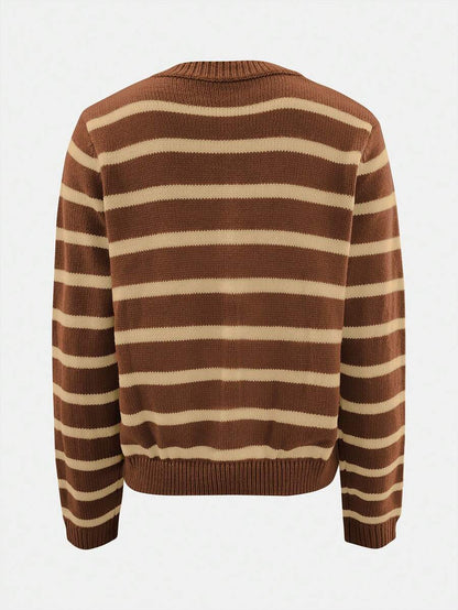 Cardigan vintage à boutonnage simple - Floorah