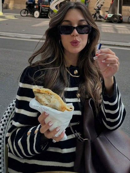 Cardigan vintage à boutonnage simple - Floorah