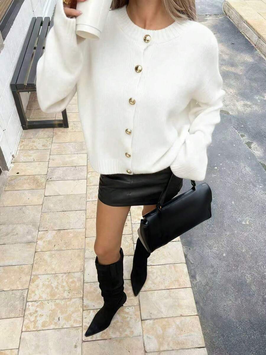 Nouveau Cardigan tricoté pour l'automne et l'hiver - Floorah