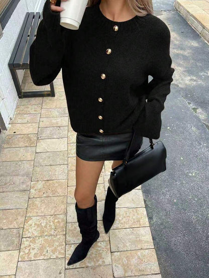 Nouveau Cardigan tricoté pour l'automne et l'hiver - Floorah