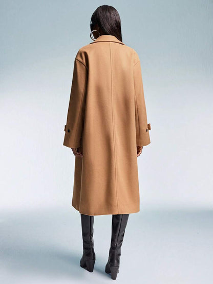 Aveloria Affinna Manteau ample et doux en laine - Floorah