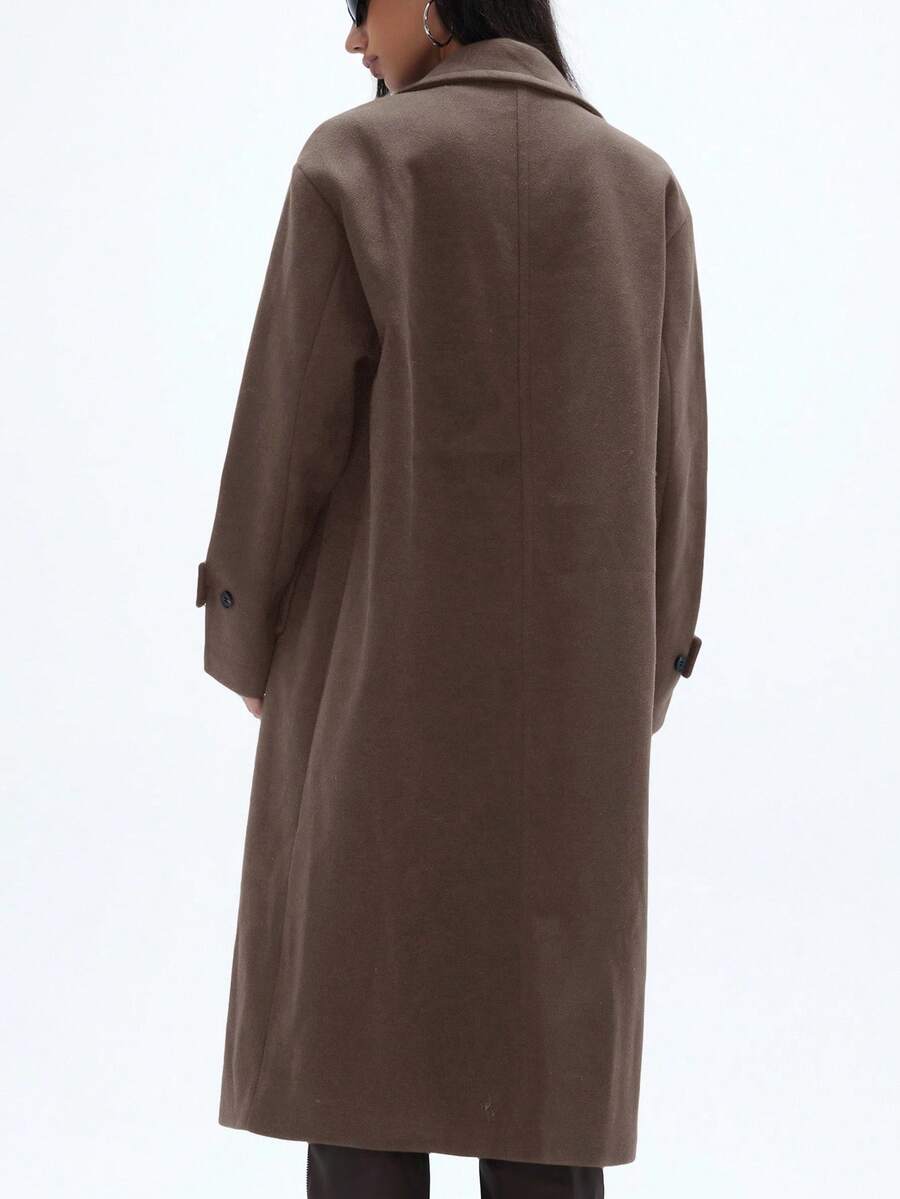 Aveloria Affinna Manteau ample et doux en laine - Floorah