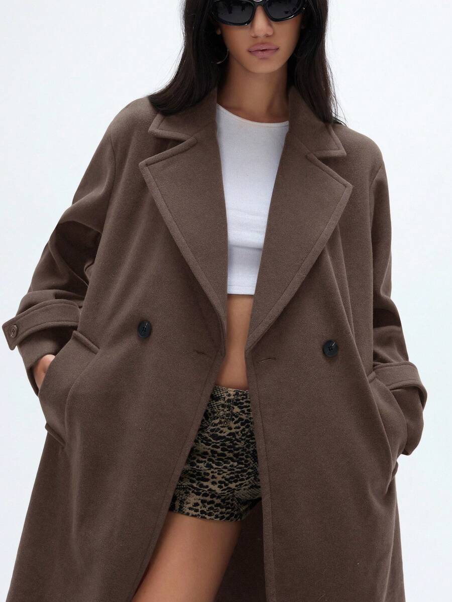 Aveloria Affinna Manteau ample et doux en laine - Floorah