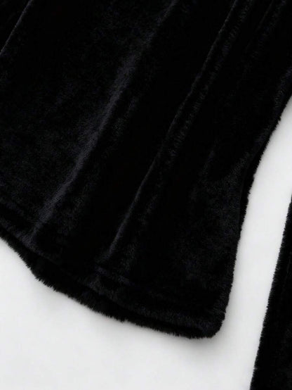 Pull à col rond épaissi et polyvalent, manches longues - Floorah