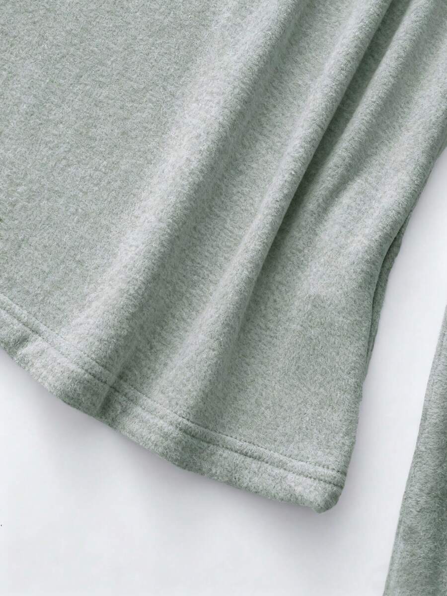 Pull à col rond épaissi et polyvalent, manches longues - Floorah