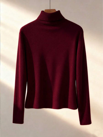 Pull à col rond épaissi et polyvalent, manches longues - Floorah