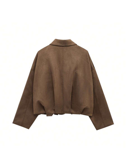 Veste décontractée ample à manches longues - Floorah