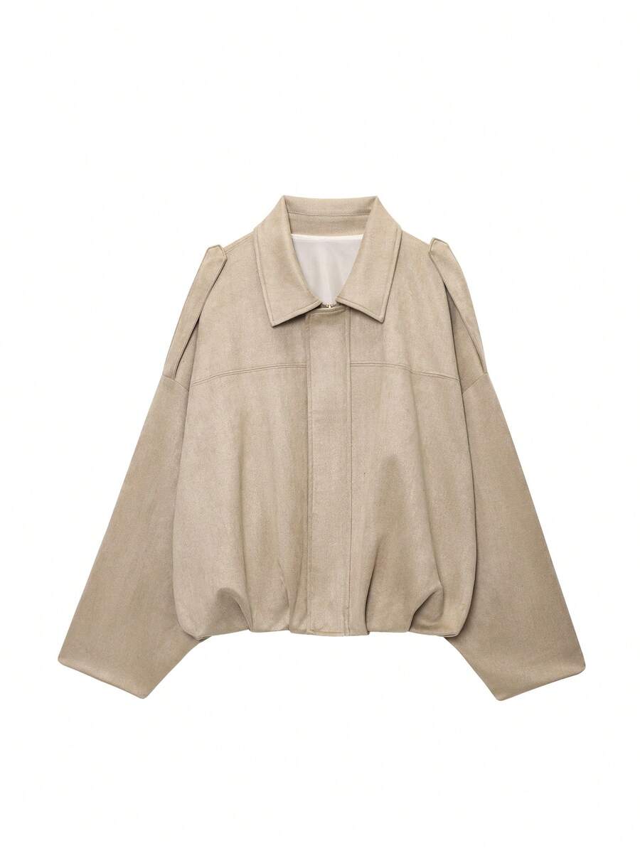 Veste décontractée ample à manches longues - Floorah