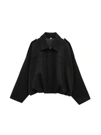 Veste décontractée ample à manches longues - Floorah